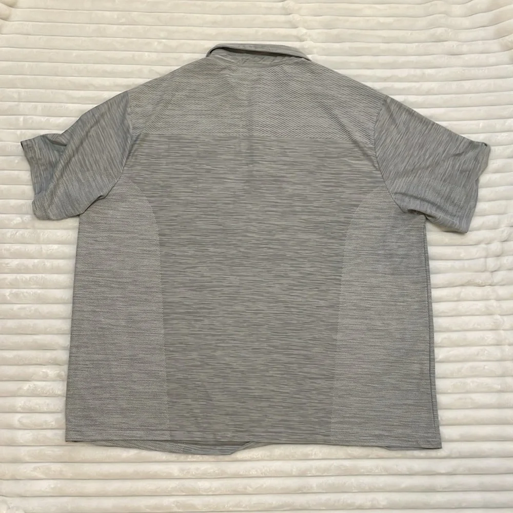 EC Tommy Bahama Lightweight Grey Golf Shirt - Size 2XL - Picture 2 of 4